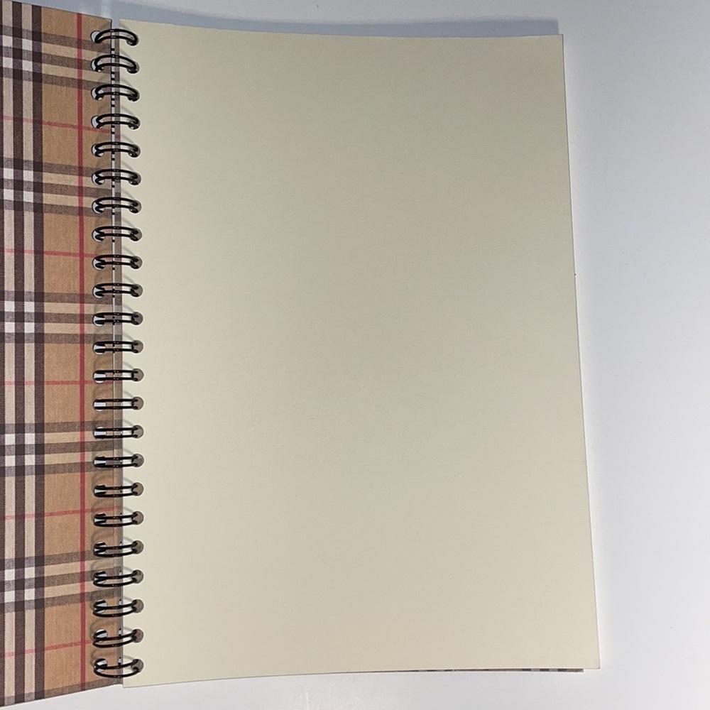 Plaid spiral notebook-unlined (With $15min puchase) - Picture 2 of 2
